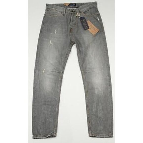 SCOTCH & SODA Amsterdams BLAUW Denim JEANS Stump Loose TAPPER 5-Pocket ( 29 )